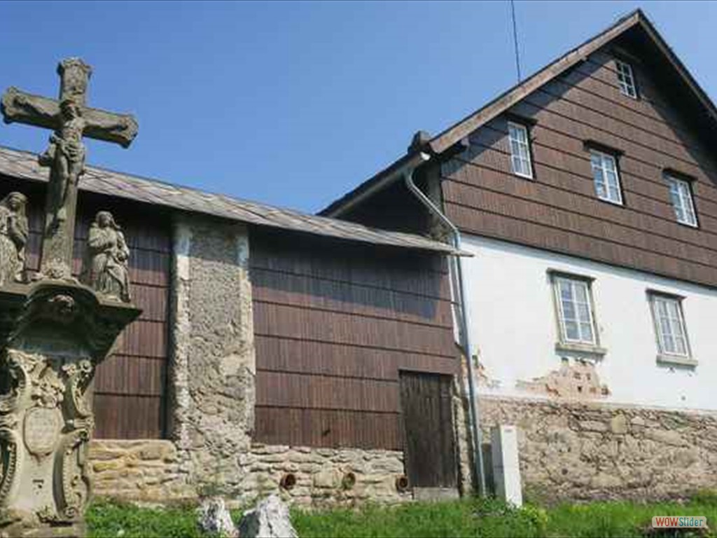 der alte Krause.Hof im Oberdorf von Bärnwald